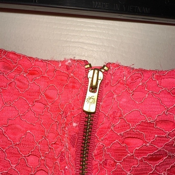 Lilly Pulitzer women’s neon pink lace skort 4 summer girly beach - Picture 8 of 12